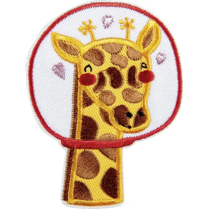 Giraffa astronauta emblema