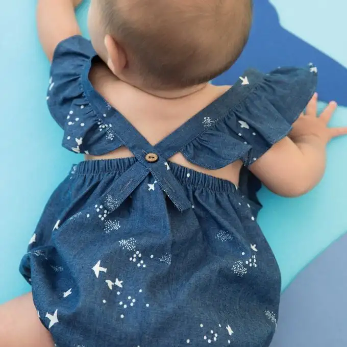 Patron salopette a bretelle bambino Katia B9