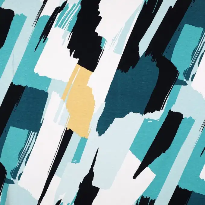 Tessuto jersey viscosa righe oblique