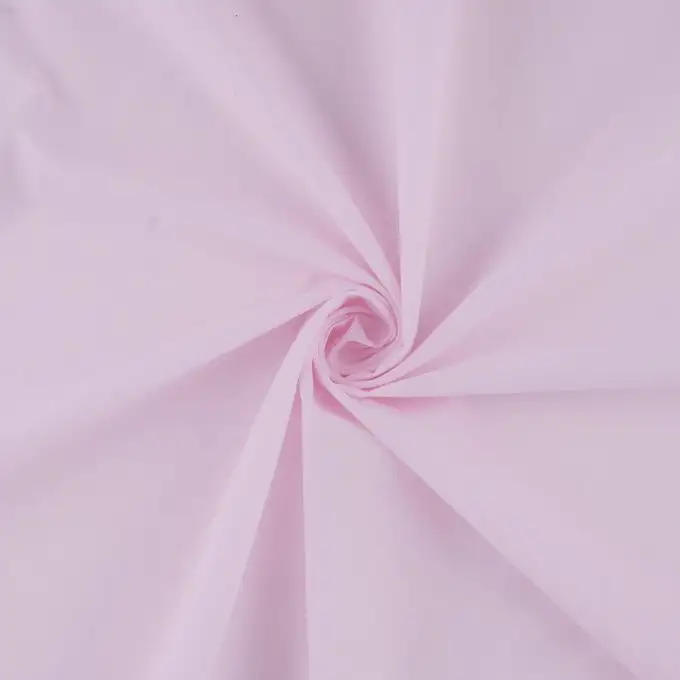 Tessuto velo di cotone biologico rosa