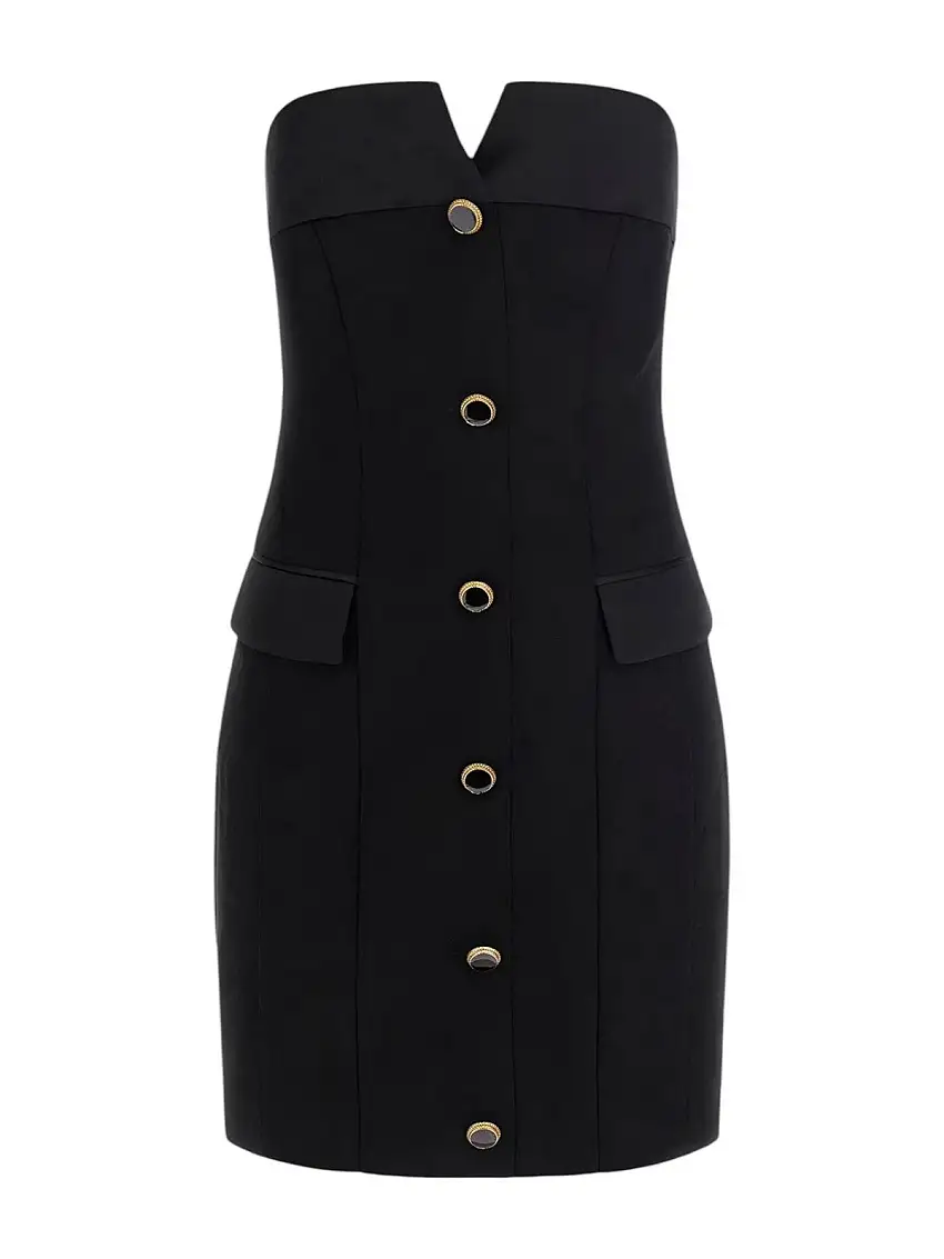 MARCIANO Women's Dress VITTORIA BUSTIER DRE 5GGK14 7300A JBLK Black