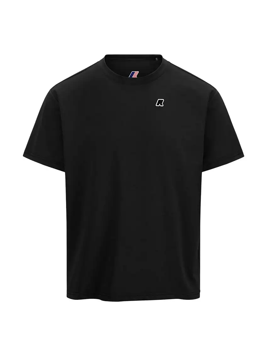 K-WAY Men's T-shirt GRAPHITE K61279W USY Black