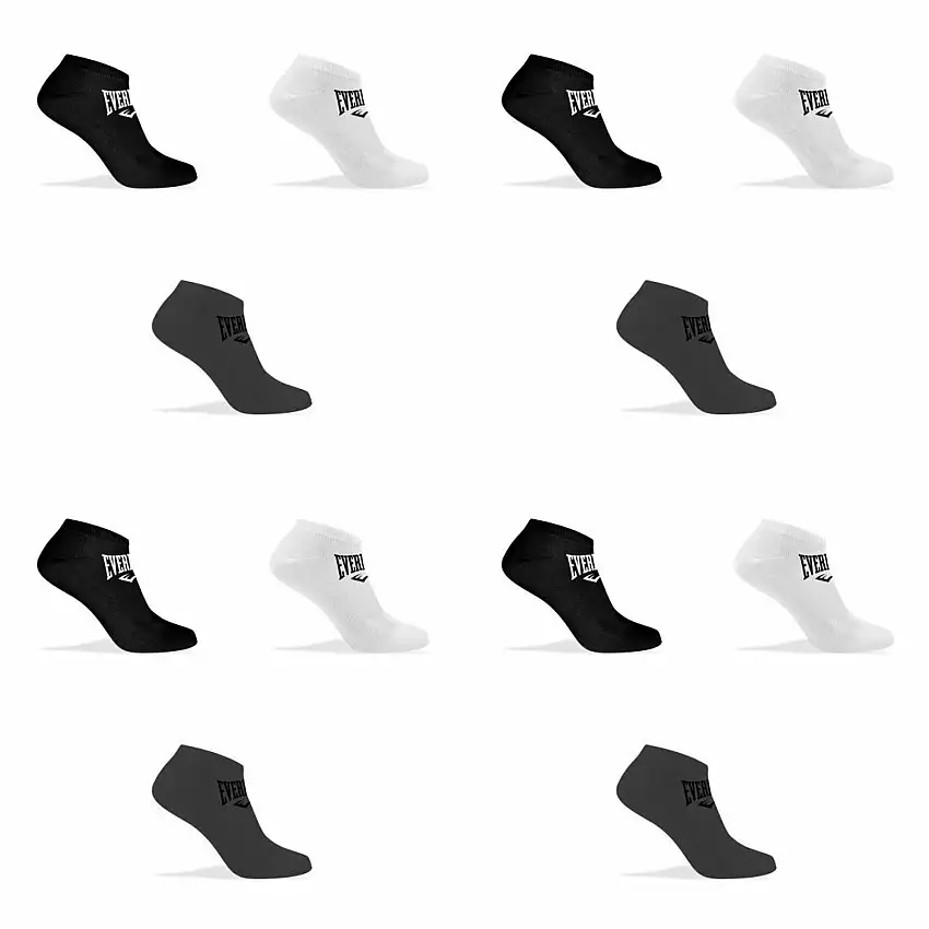 Calzini e calzini assortiti Everlast (x12)