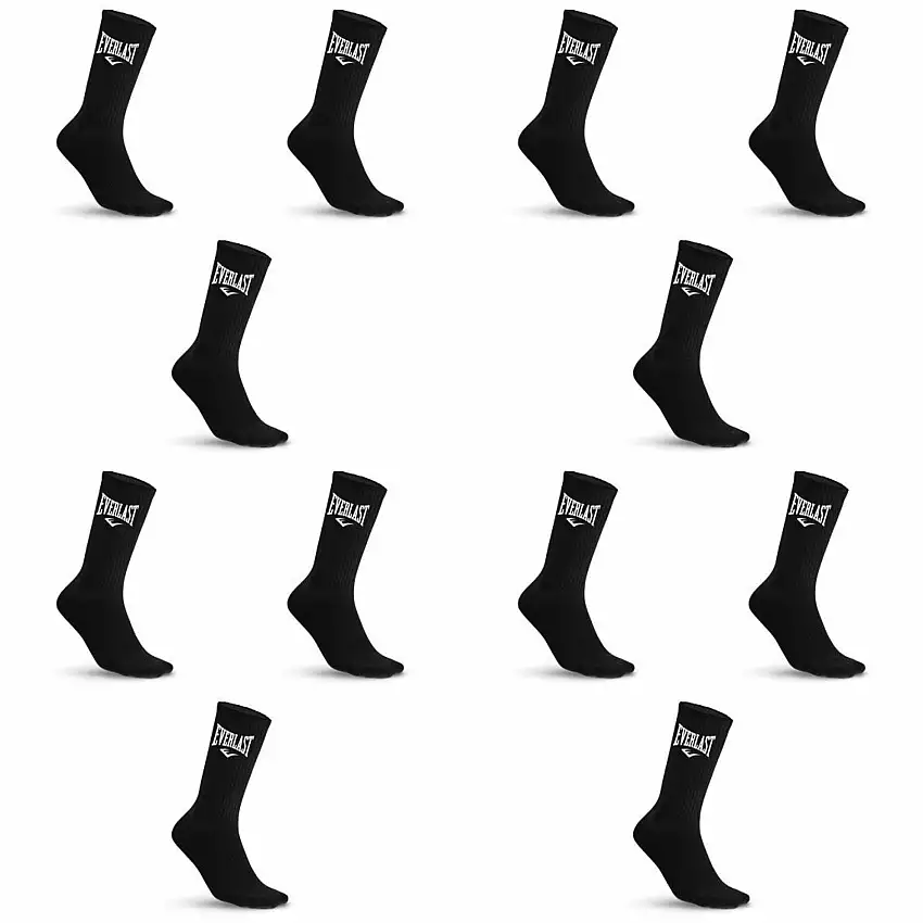 Calzini da tennis a tinta unita Everlast (x12)