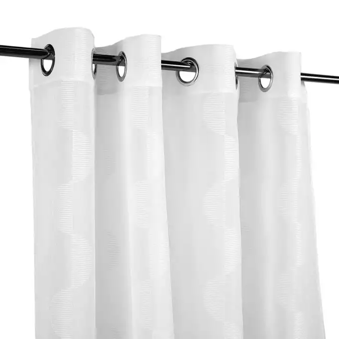 Tenda bianca semicerchi