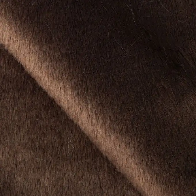 Pelliccia sintetica Matane marrone