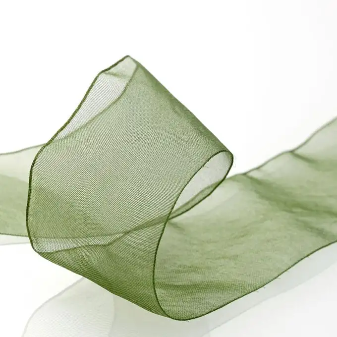 Nastro organza - Verde militare