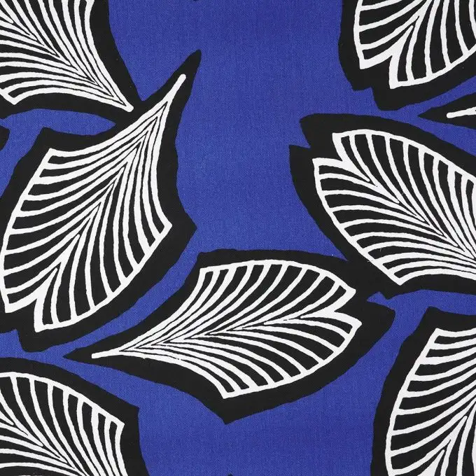 Tessuto twill wax Bamako blu