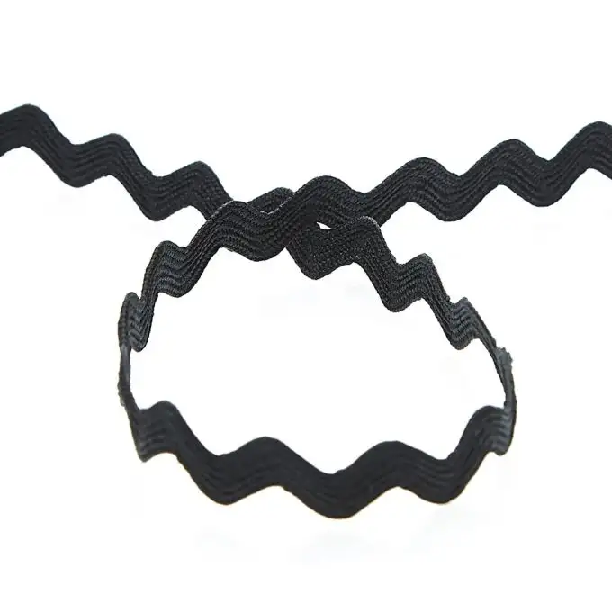 Serpentina - Nero 12 mm