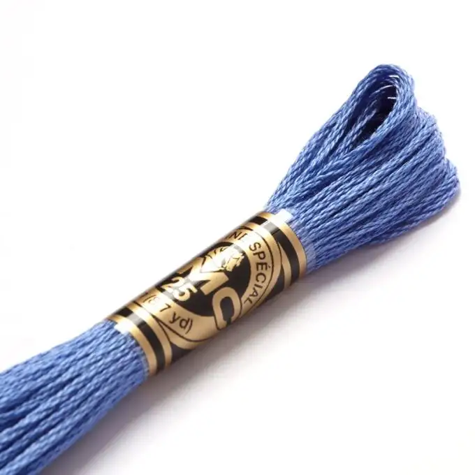 Filo mouliné da ricamo - Toni blu - COL 3838