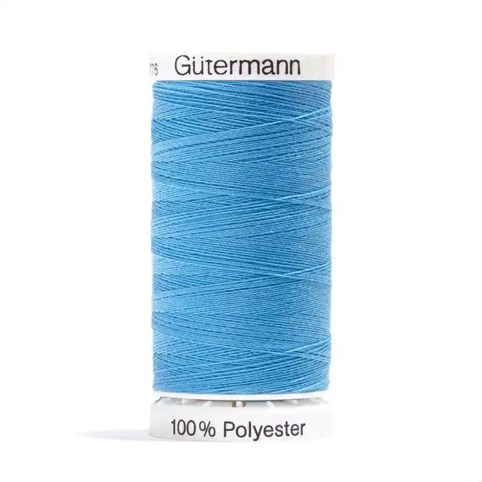Bobina di filo poliestere Gütermann - Blu - COL 197
