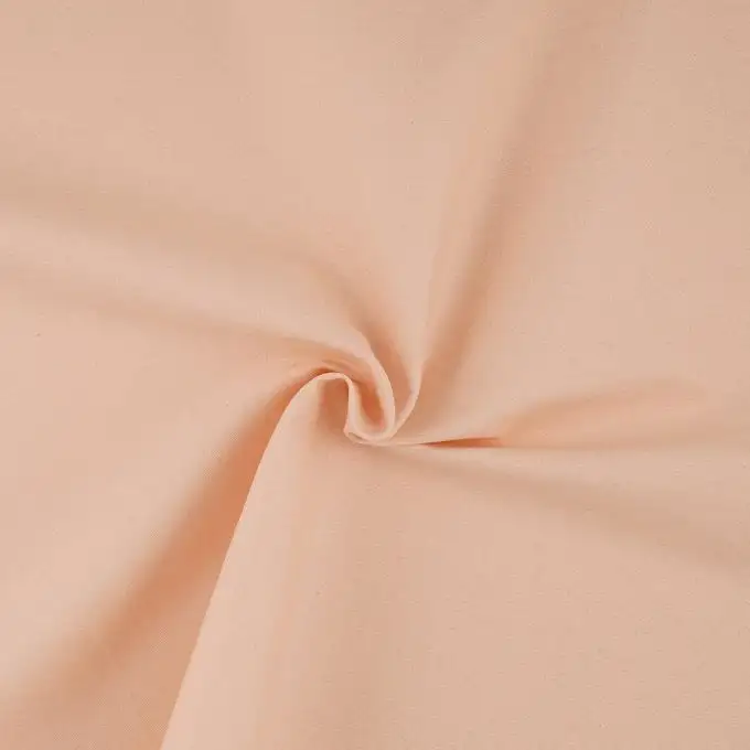 Tessuto twill rosa nude con paillettes argentate