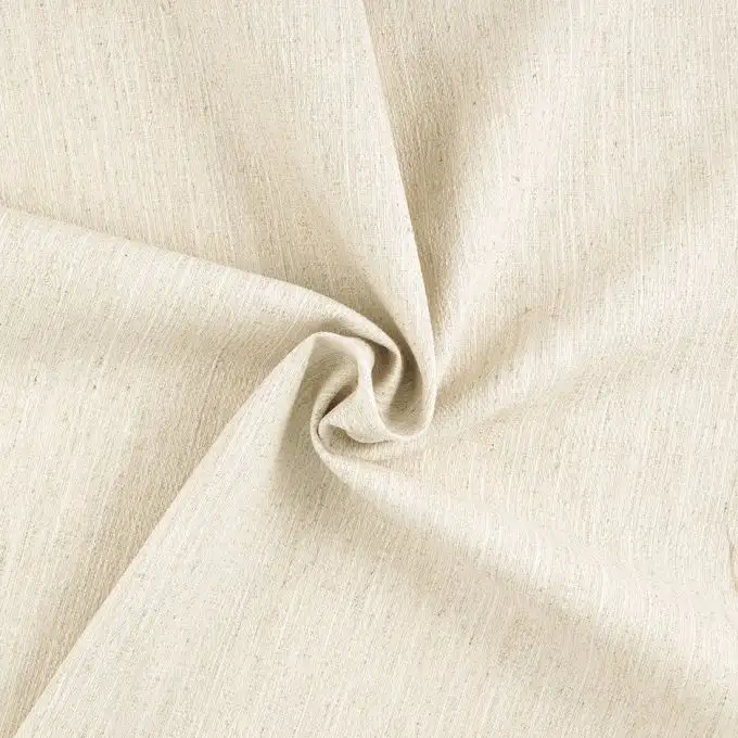 Tessuto effetto naturale ecru