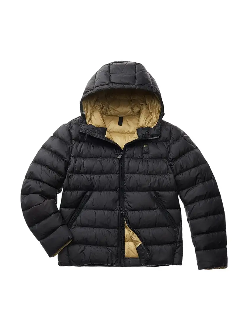 BLAUER Men's Down Jacket ACTON 24WBLUC03023 006047 999EG Black