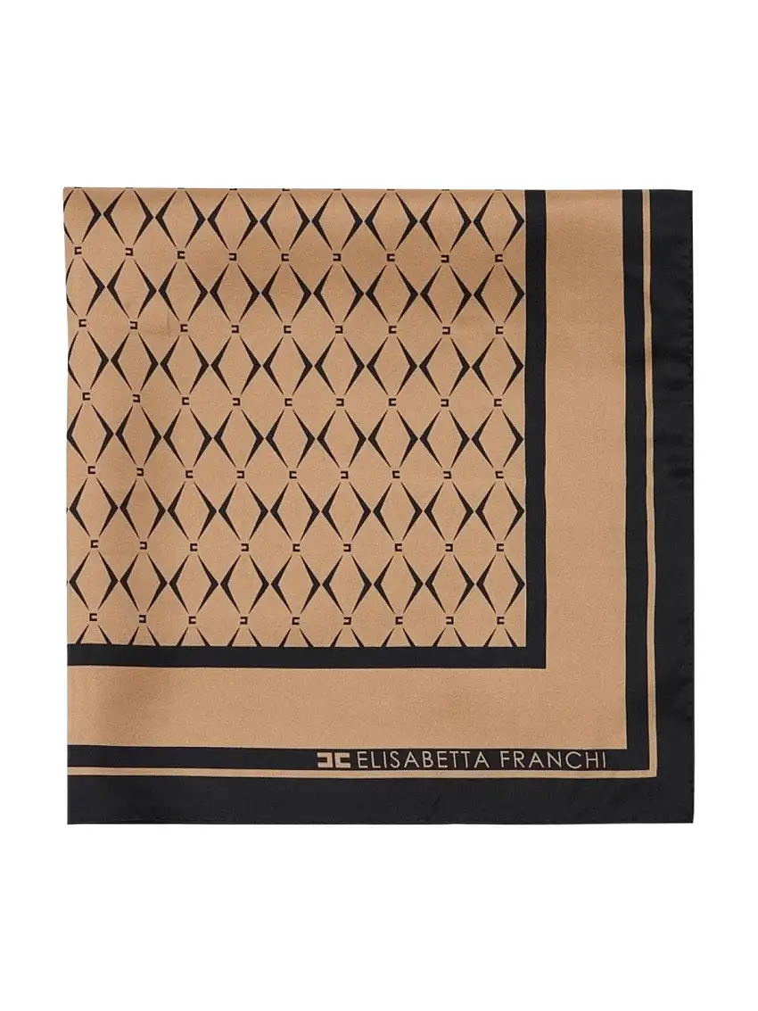 ELISABETTA FRANCHI Women's Scarf FO02L46E2 CM3 Brown