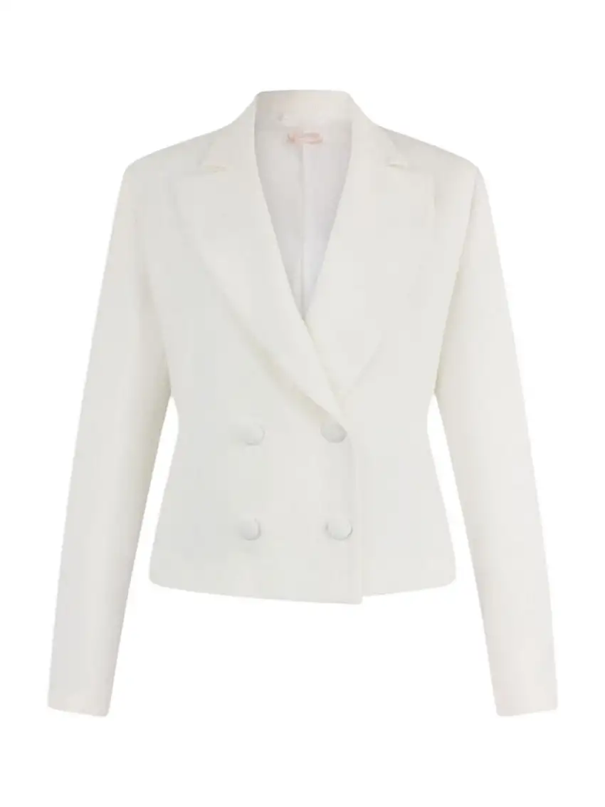 LIU JO WHITE Women's Jacket WA5292TS896 10701 White