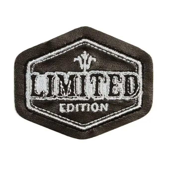 Ecusson termoadesivo Limited Edition nero