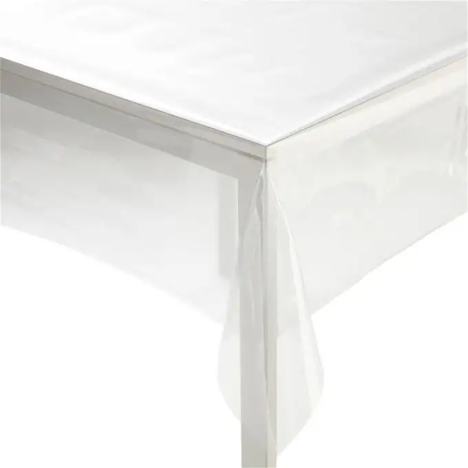 Tovaglia trasparente sottile