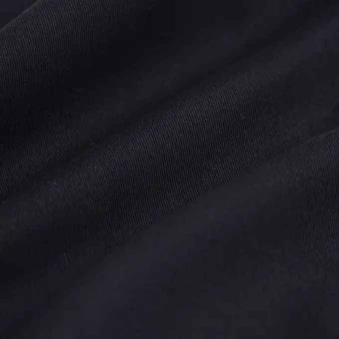 Tessuto gabardine blu scuro