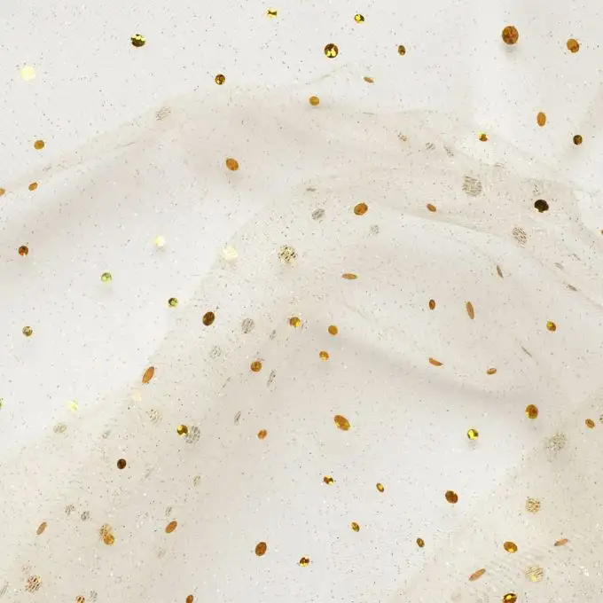 Tulle glitterato