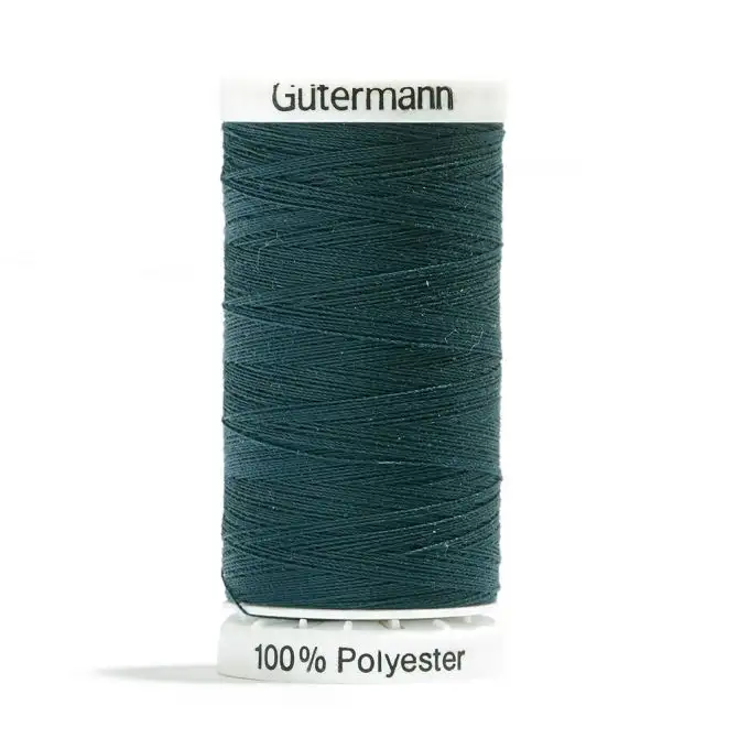 Bobina di filo poliestere Gütermann - Verde - COL 764