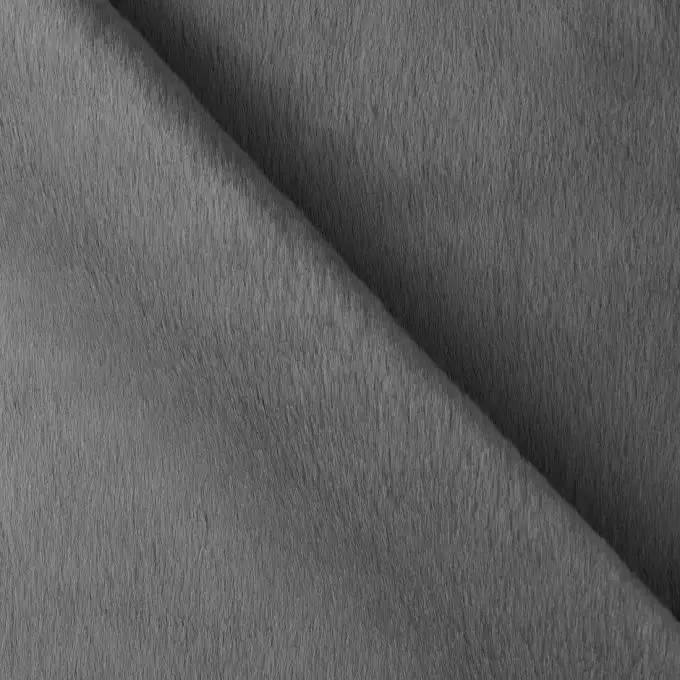 Pelliccia sintetica Matane grigio topo