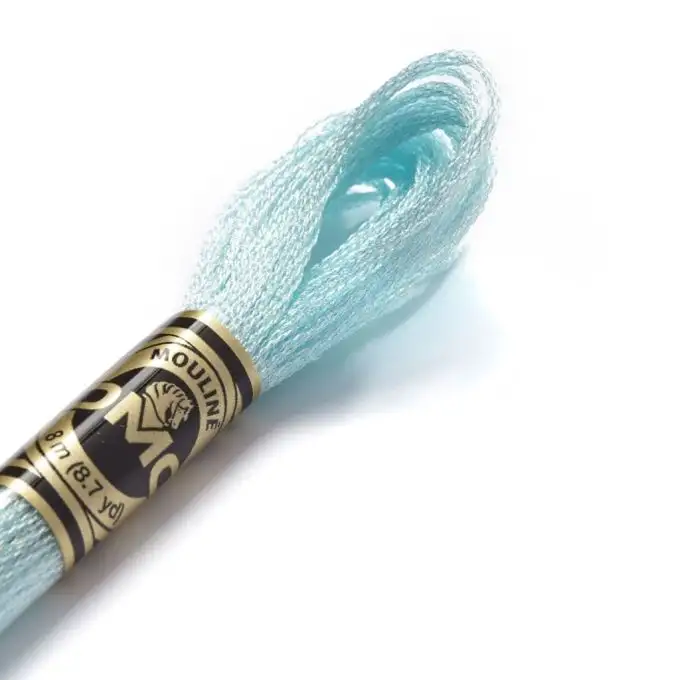 Mouliné metallizzato matassina 8 m Blu