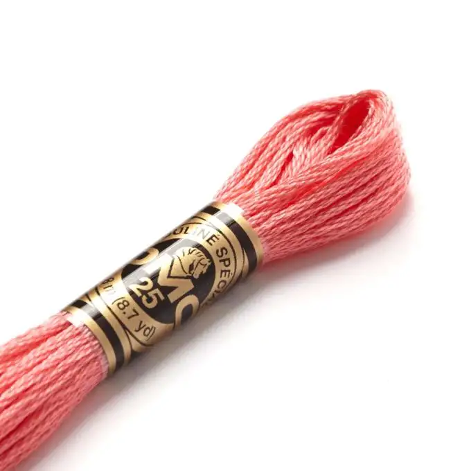 Filo mouliné da ricamo - Tonalità rosa-viola - COL 3706