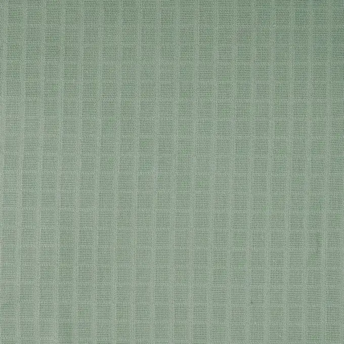 Tessuto cotone mussola biologico verde celadon