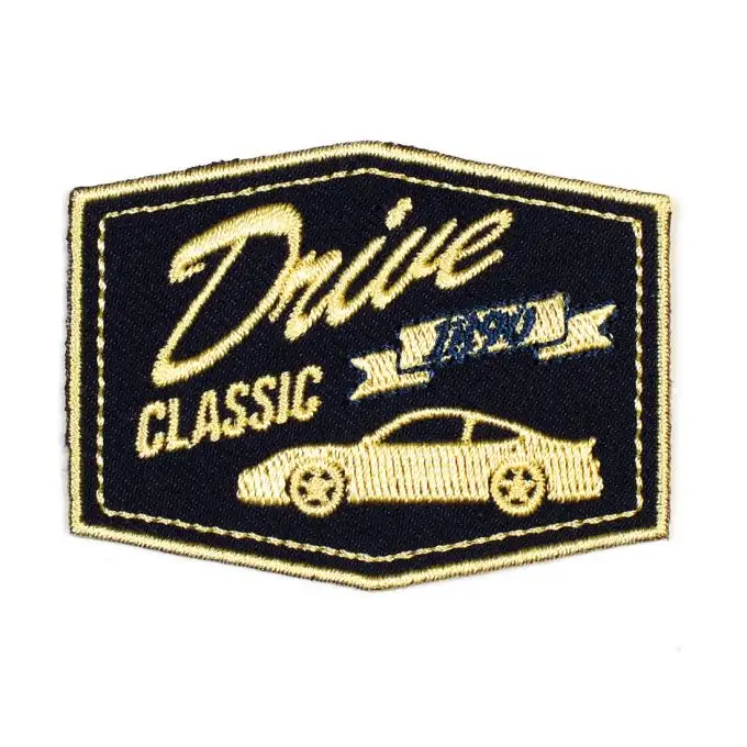 Ecusson termoadesivo Drive Classic nero