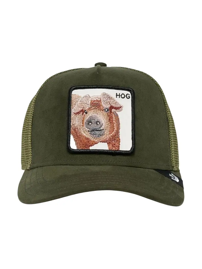 GOORIN BROS Men's Hat The Suede Pig 101-1866 MOS Green