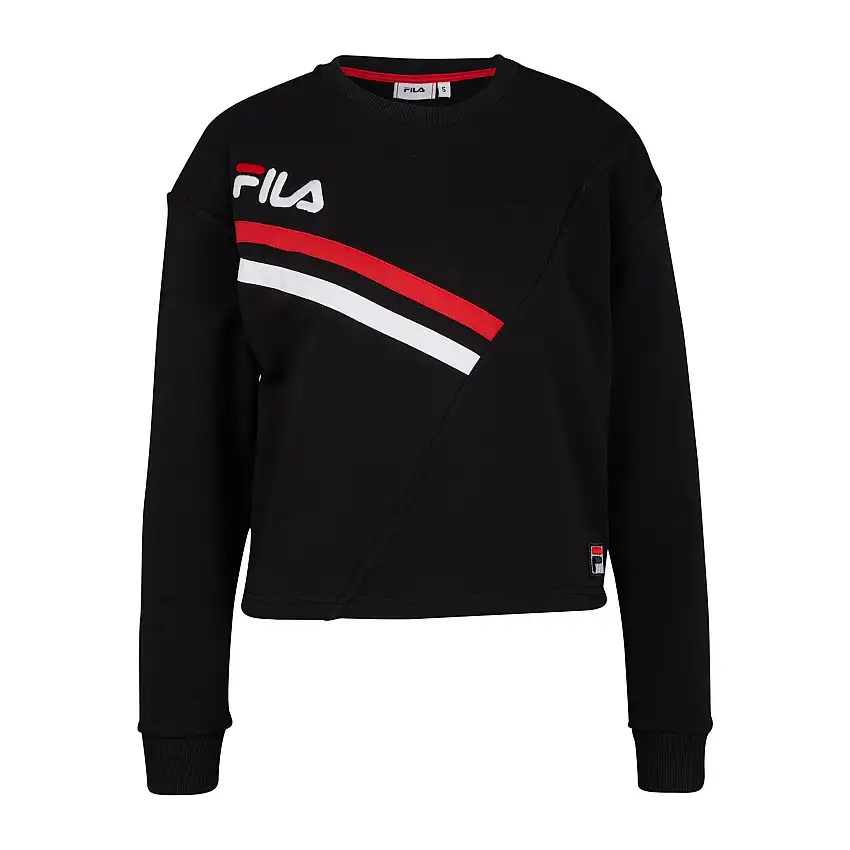 Felpa corta da donna a girocollo Fila Zittau