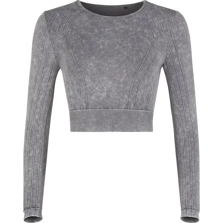 Maglia corta a maniche lunghe senza cuciture da donna Fila Radnor