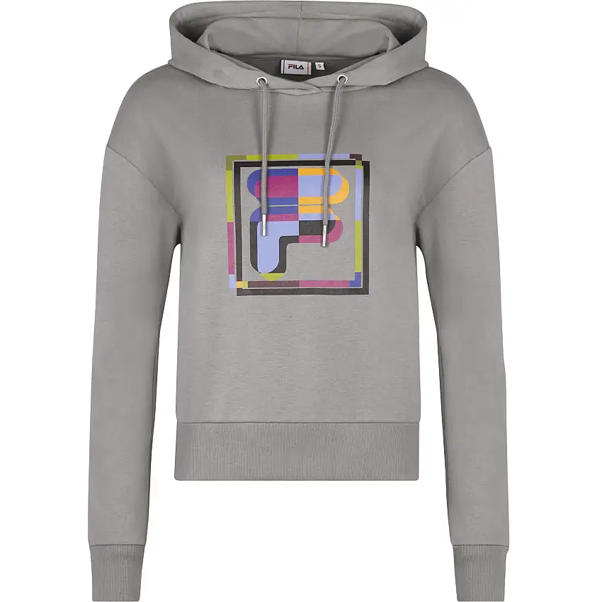 Felpa con cappuccio crop top da donna Fila Brissago