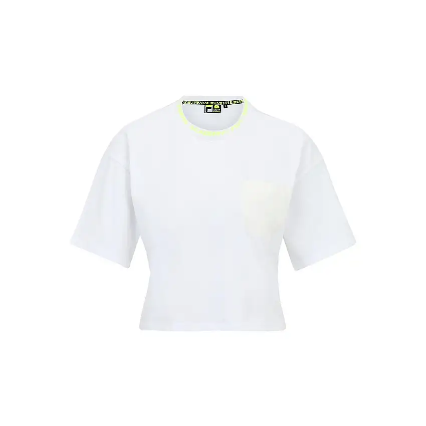 T-shirt donna crop top Fila C41
