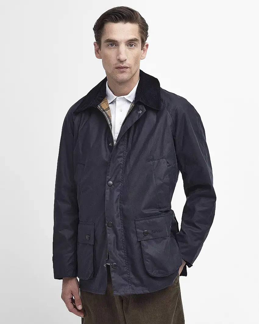 Barbour Ashby Wax blu