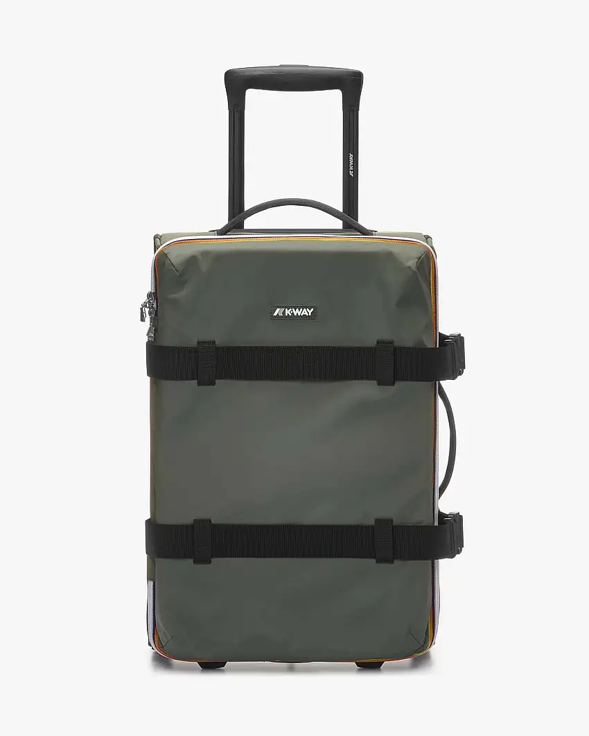 Trolley K-way Blossac S verde militare