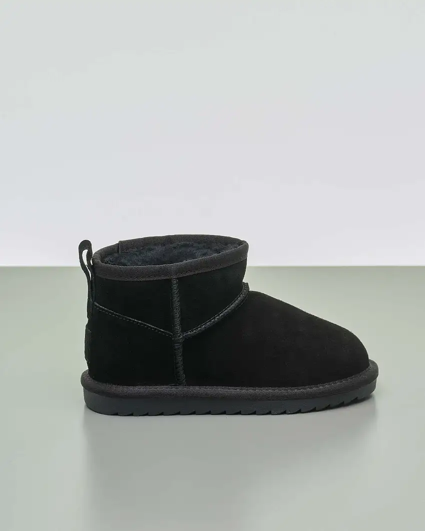 Stivaletto Colors of california nero in pelle scamosciata