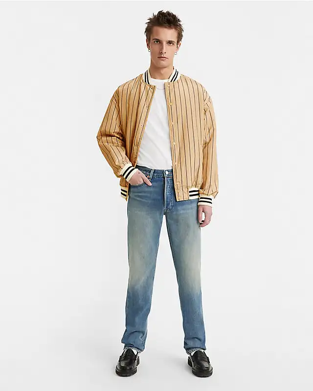 Jeans 501® Original lavaggio chiaro super stone washed