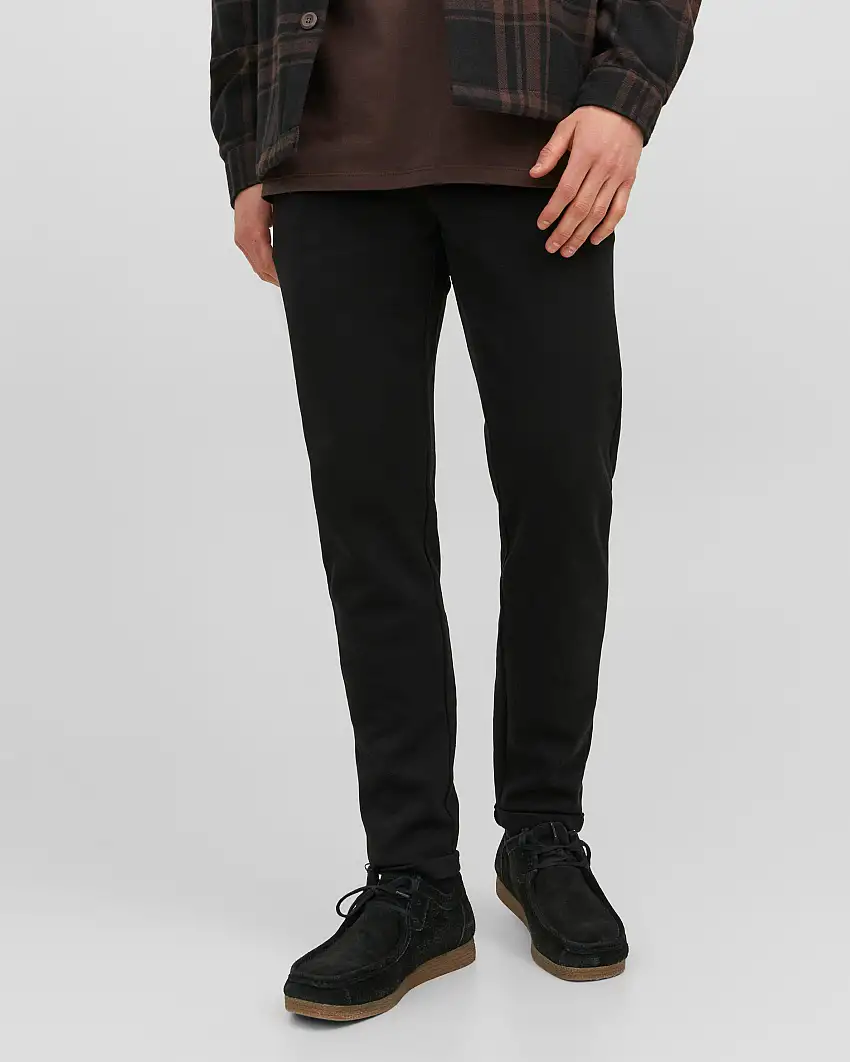 Pantalaccio nero in cotone micro armatura