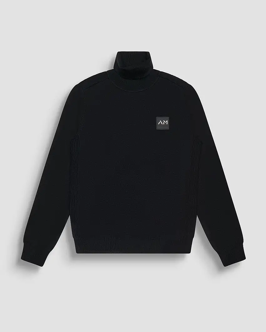 Lupetto Antony Morato in misto viscosa stretch nero