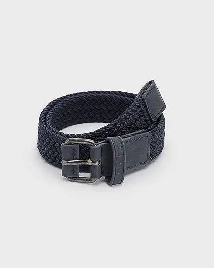 Cintura Mayoral intrecciata blu