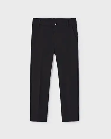 Pantalone Mayoral chino nero punto milano
