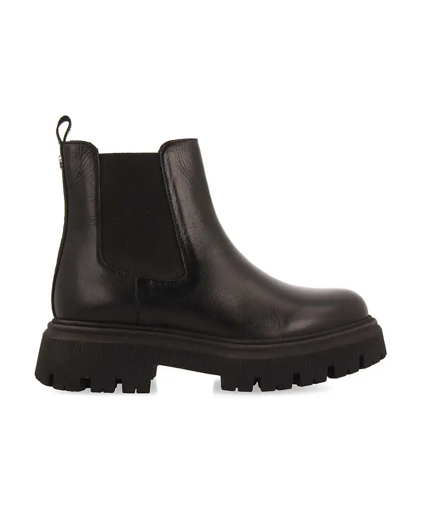 Stivaletto Gioseppo nero Hetland Chelsea in pelle