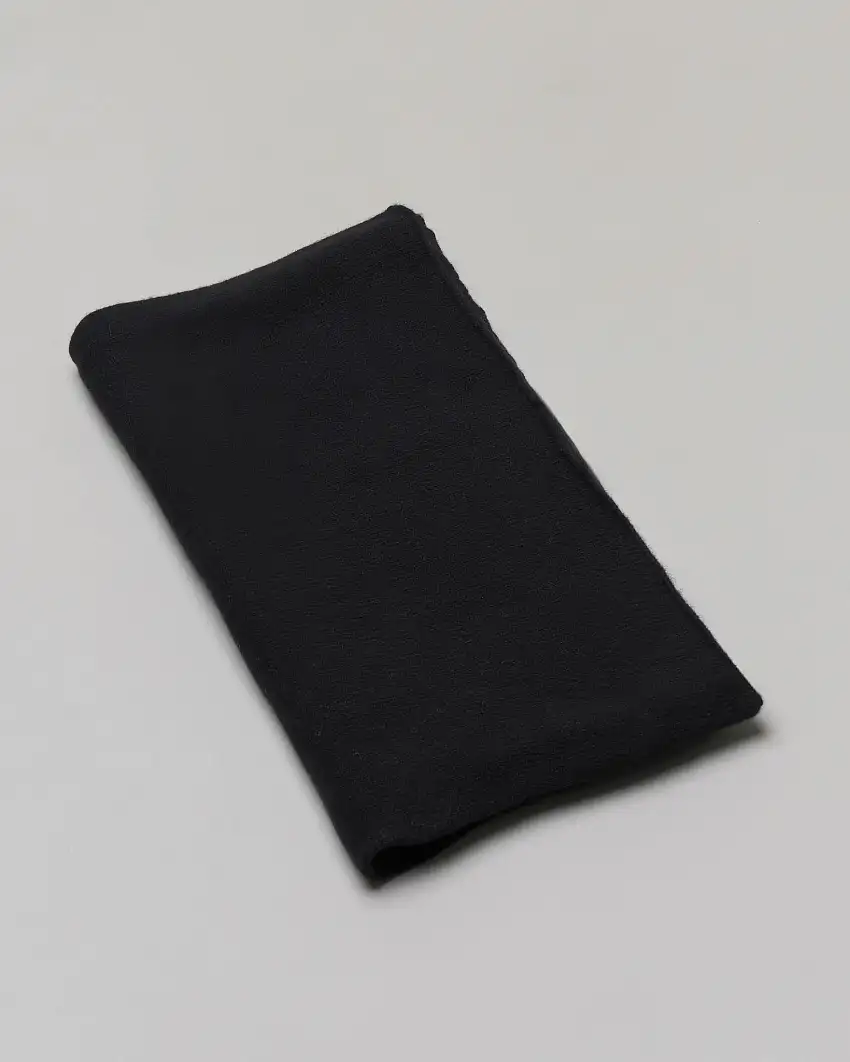 Stola Ashki.i nera in puro cachemire