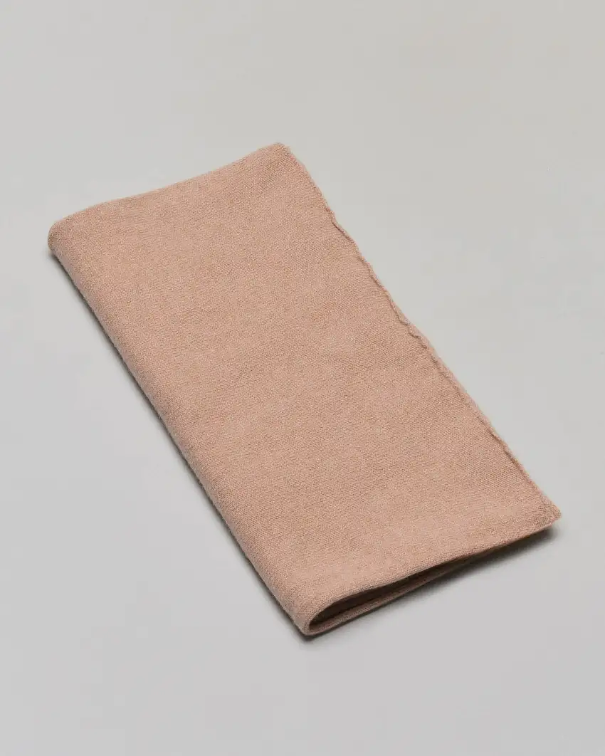 Stola Ashki.i cammello in puro cachemire