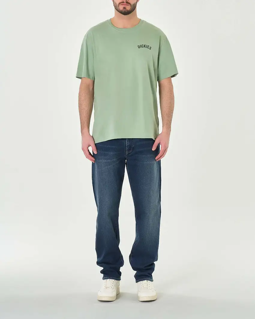 Jeans J13 slim lavaggio scuro stone washed in cotone stretch