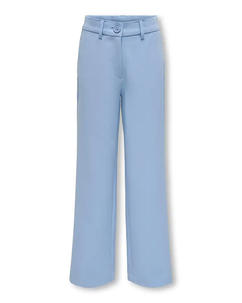 Pantalone azzurro in cady