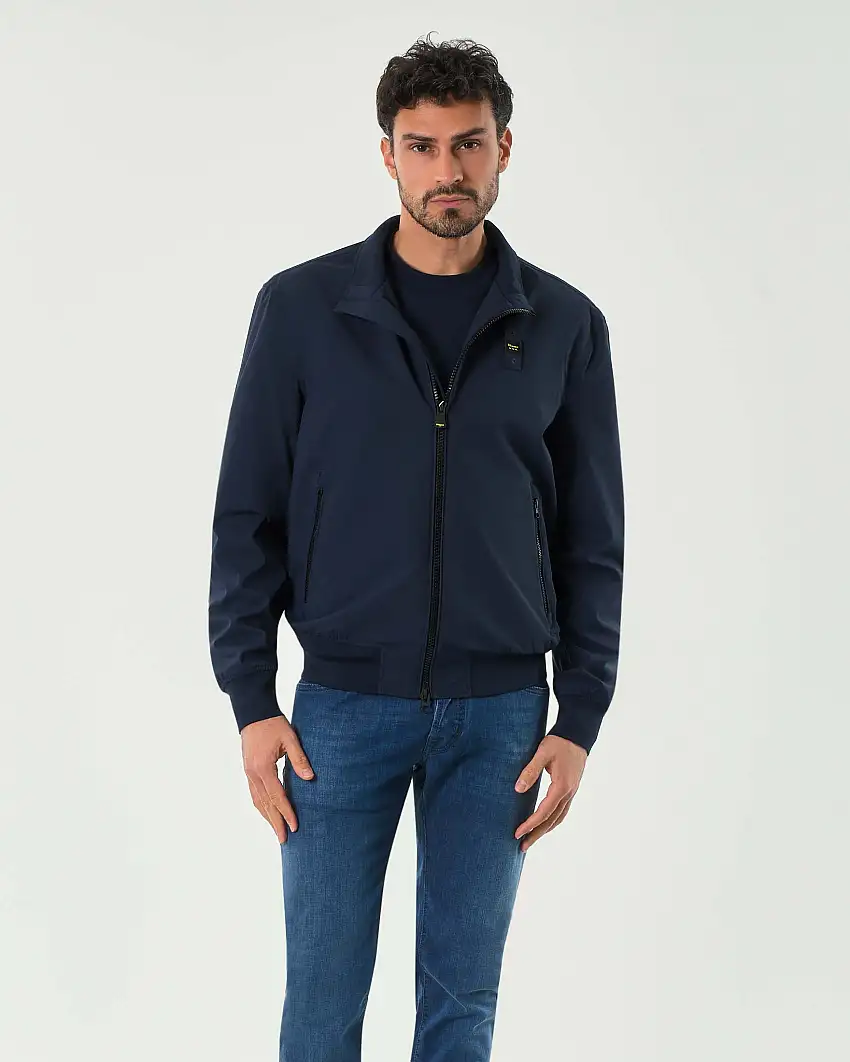 Bomber blu Blauer in neoprene leggero