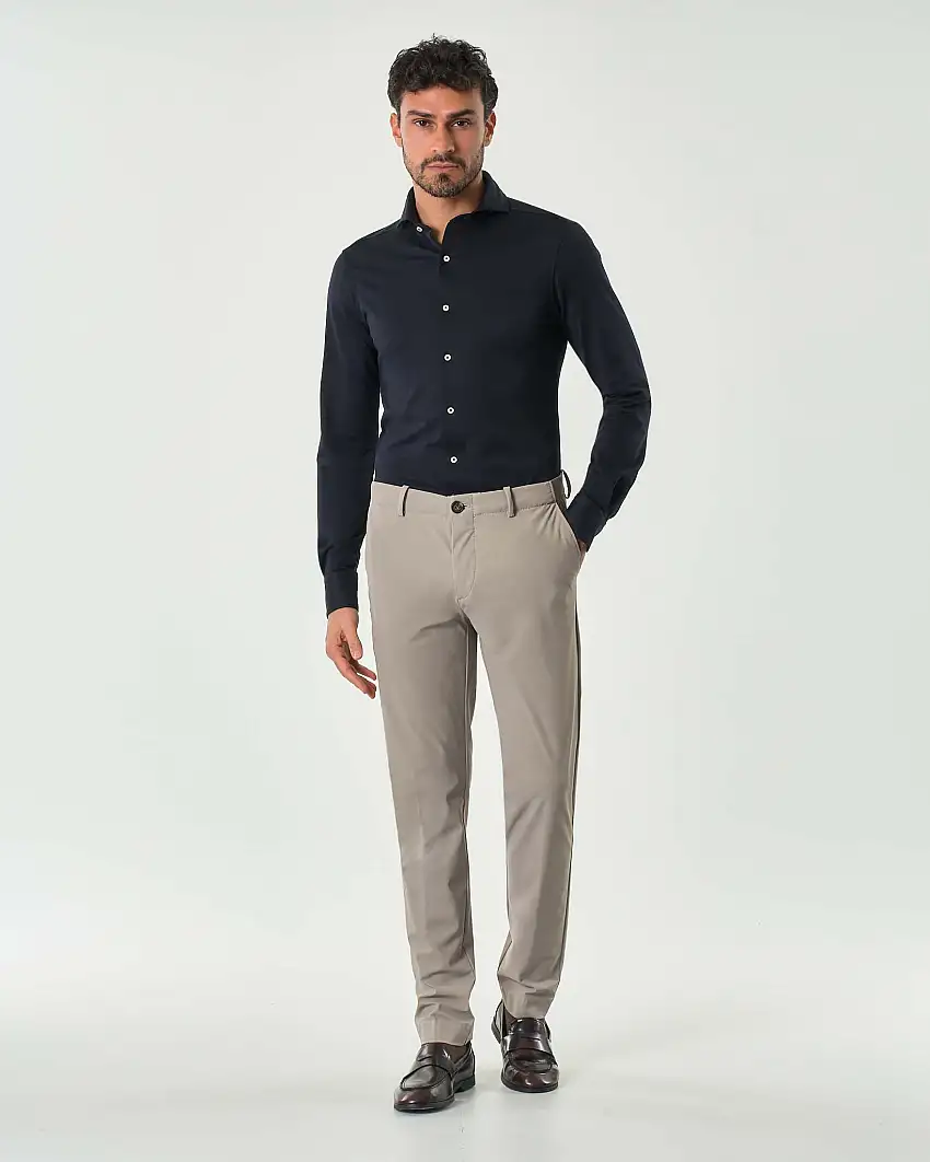 Pantalone R.R.D.Surflex Chalk Week End Light Pant fango in tessuto tecnico stretch